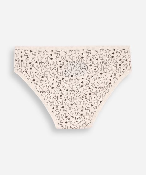 Kit de 3 calcinhas DelRio biquíni multicor colorido