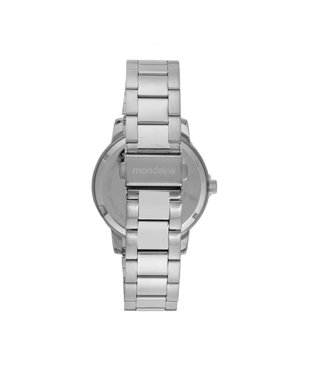 kit relógio feminino mondaine analógico 99730l0mvne4ka prateado