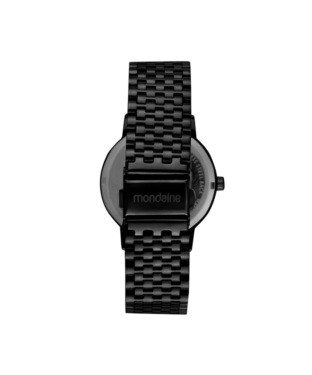 kit relógio feminino mondaine analógico 32819lpmvpe2kc preto