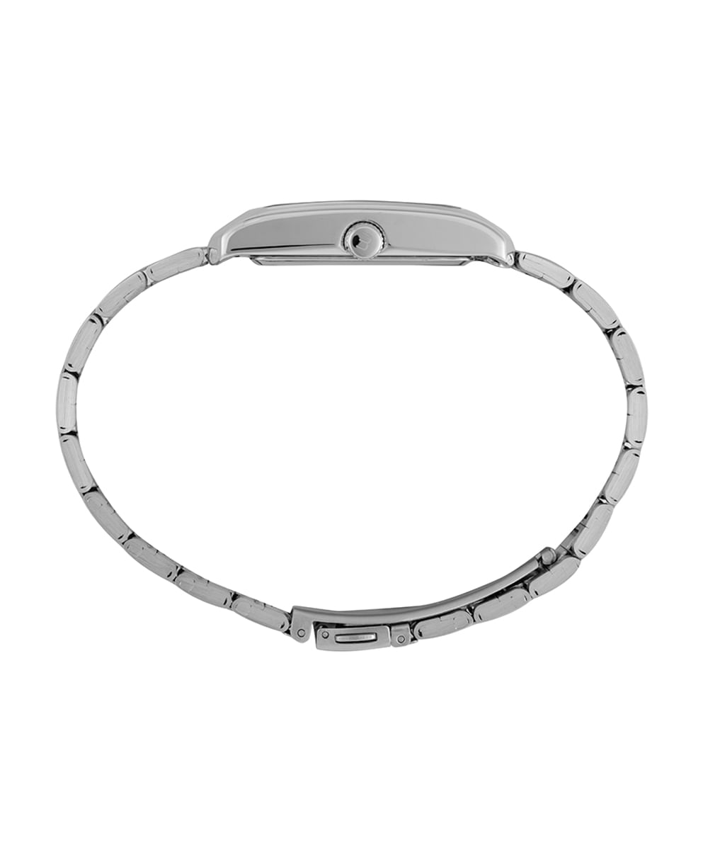 kit relógio feminino mondaine analógico 32417l0mvne3kc prateado