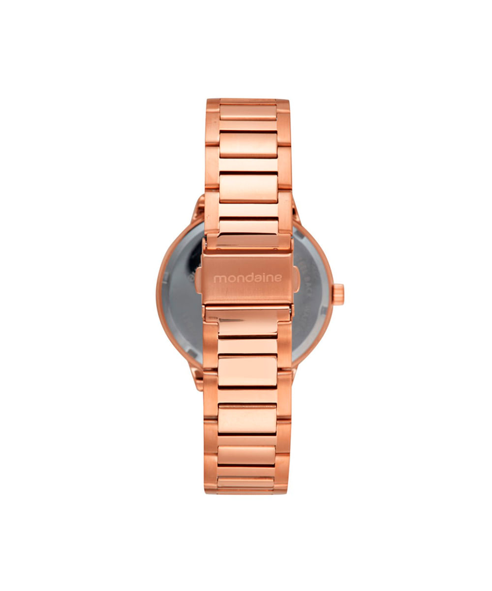 kit relógio feminino mondaine analógico 32776lpmkre3k1 rosa