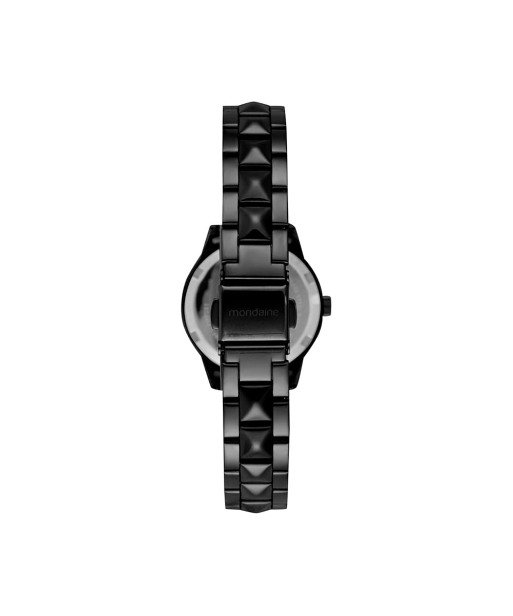 kit relógio feminino mondaine analógico 32865lpmvpe2kc preto