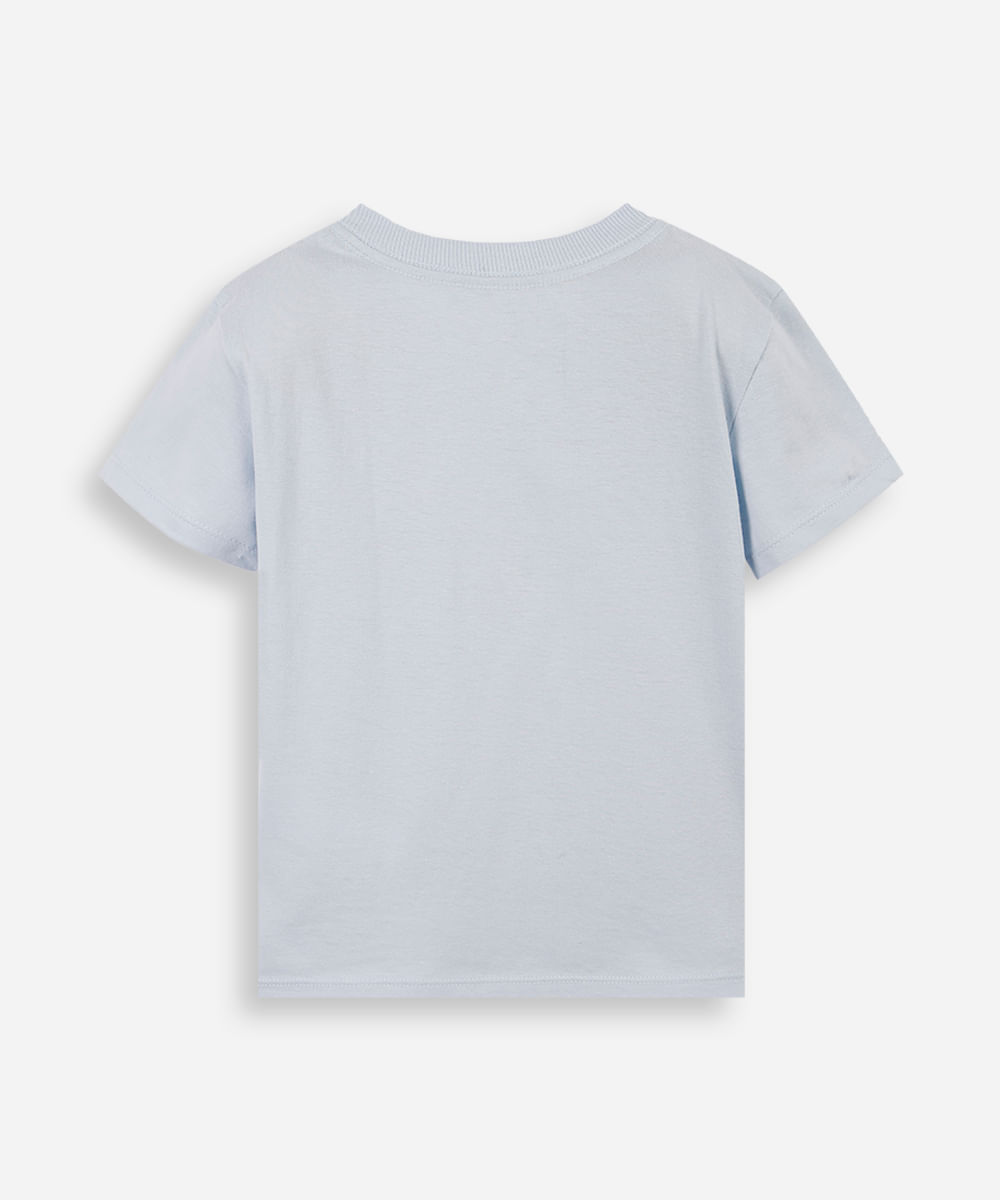 camiseta infantil toy story woody e amigos azul