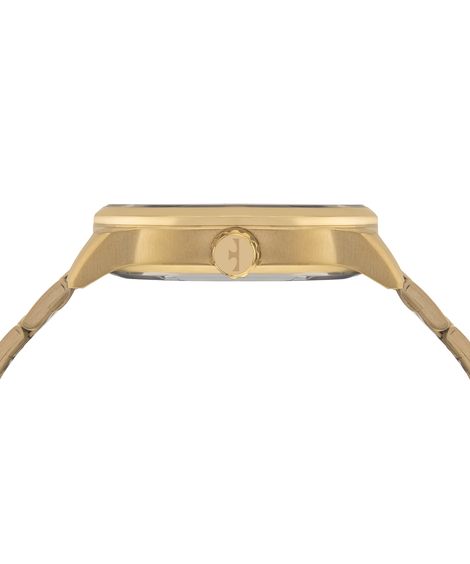 relógio masculino technos analógico calendário 2115ubf1p dourado