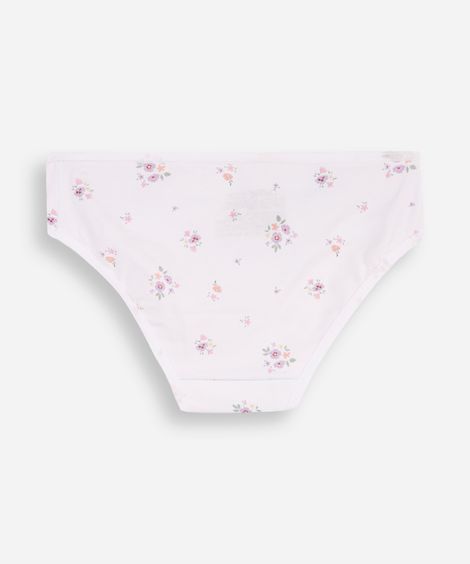 Kit de 3 calcinhas DelRio biquíni colorido