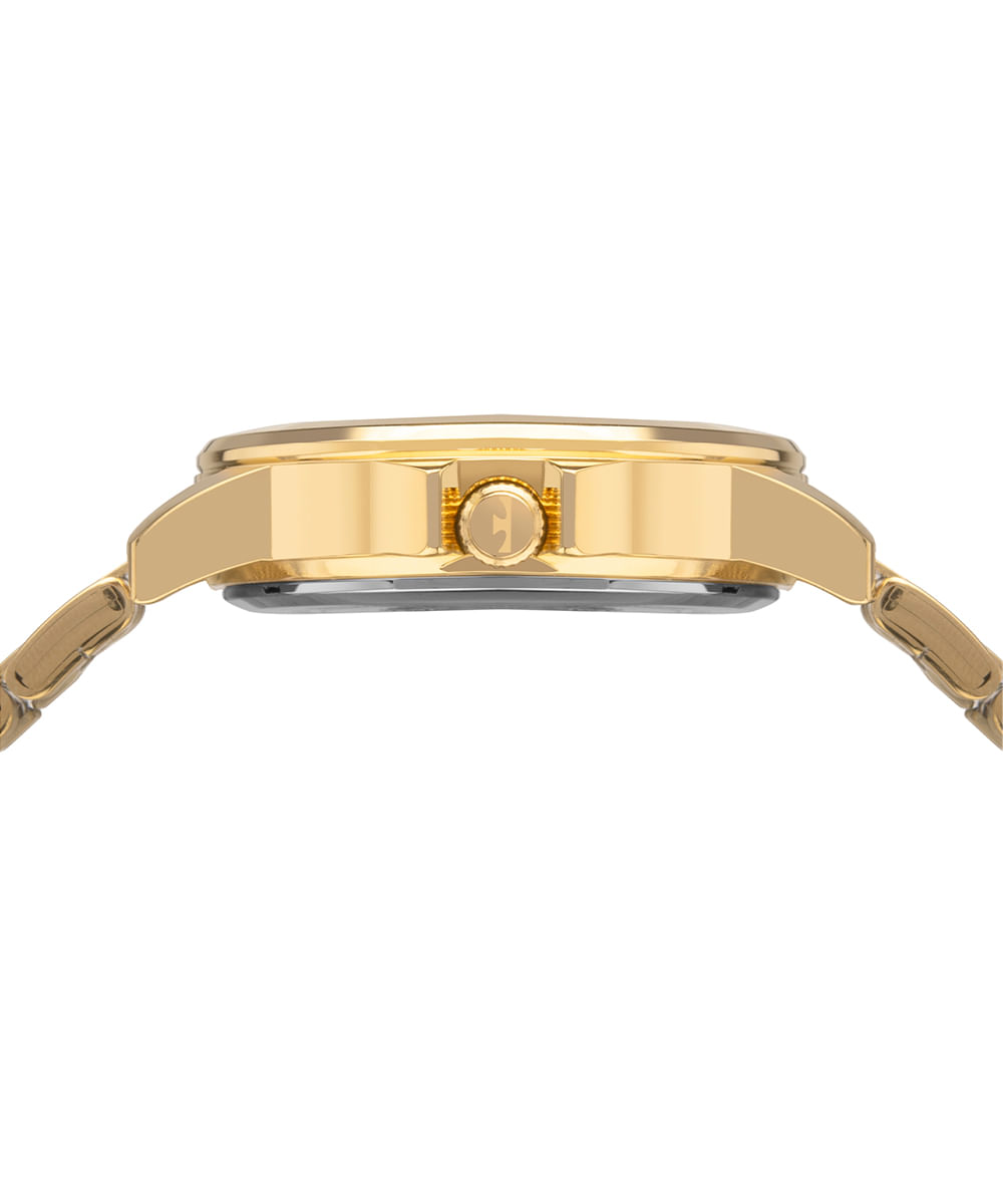 relógio feminino technos analógico 2035ncx1x dourado