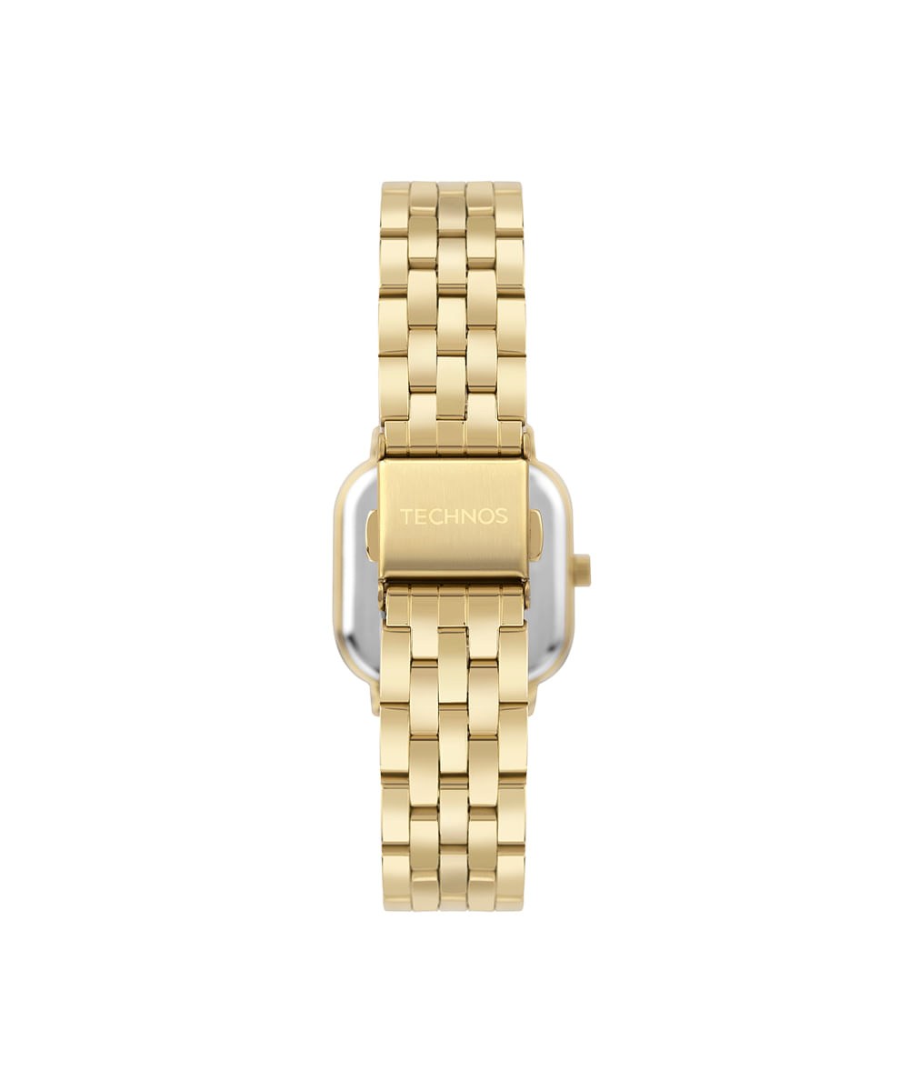 relógio feminino technos analógico gl32bb1d dourado