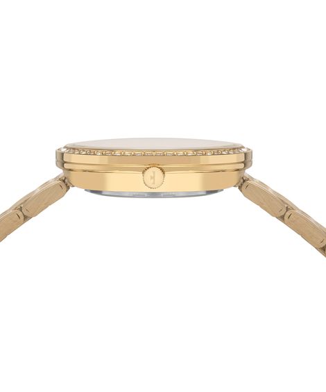 relógio feminino technos analógico 2025lug1x dourado