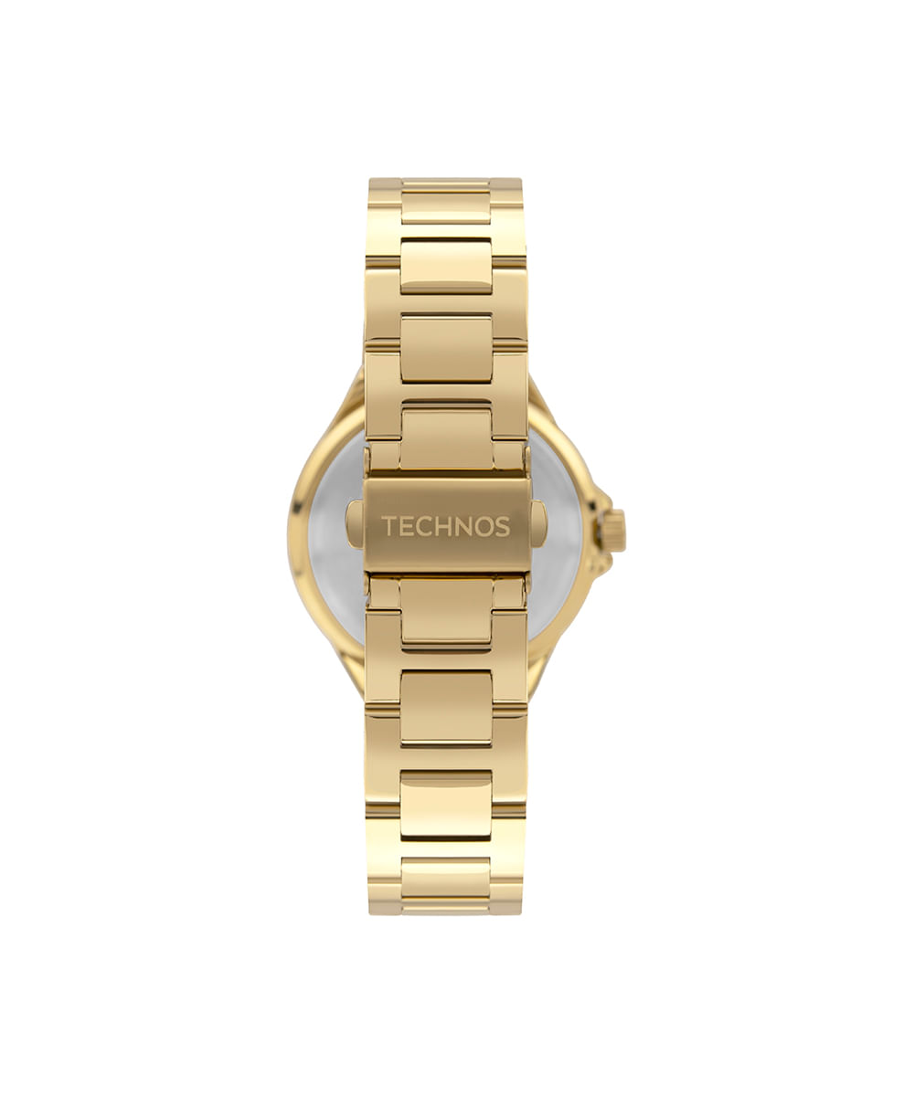 relógio feminino technos analógico 2036msm1d dourado