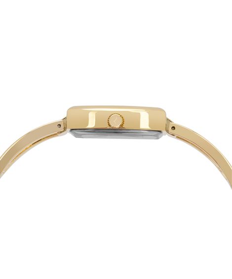 relógio feminino condor analógico co2035nqg5x dourado