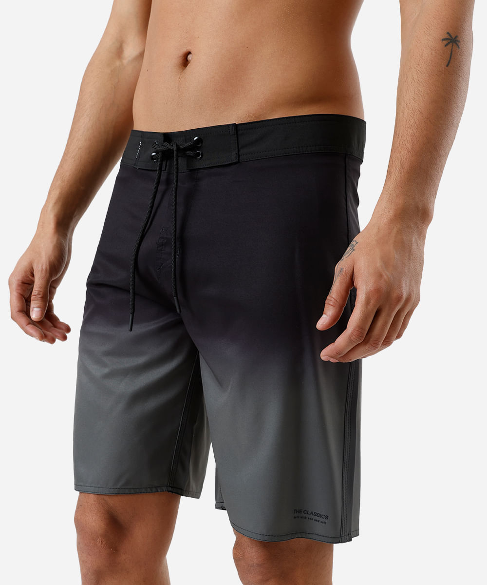 short boardshort masculino degradê verde