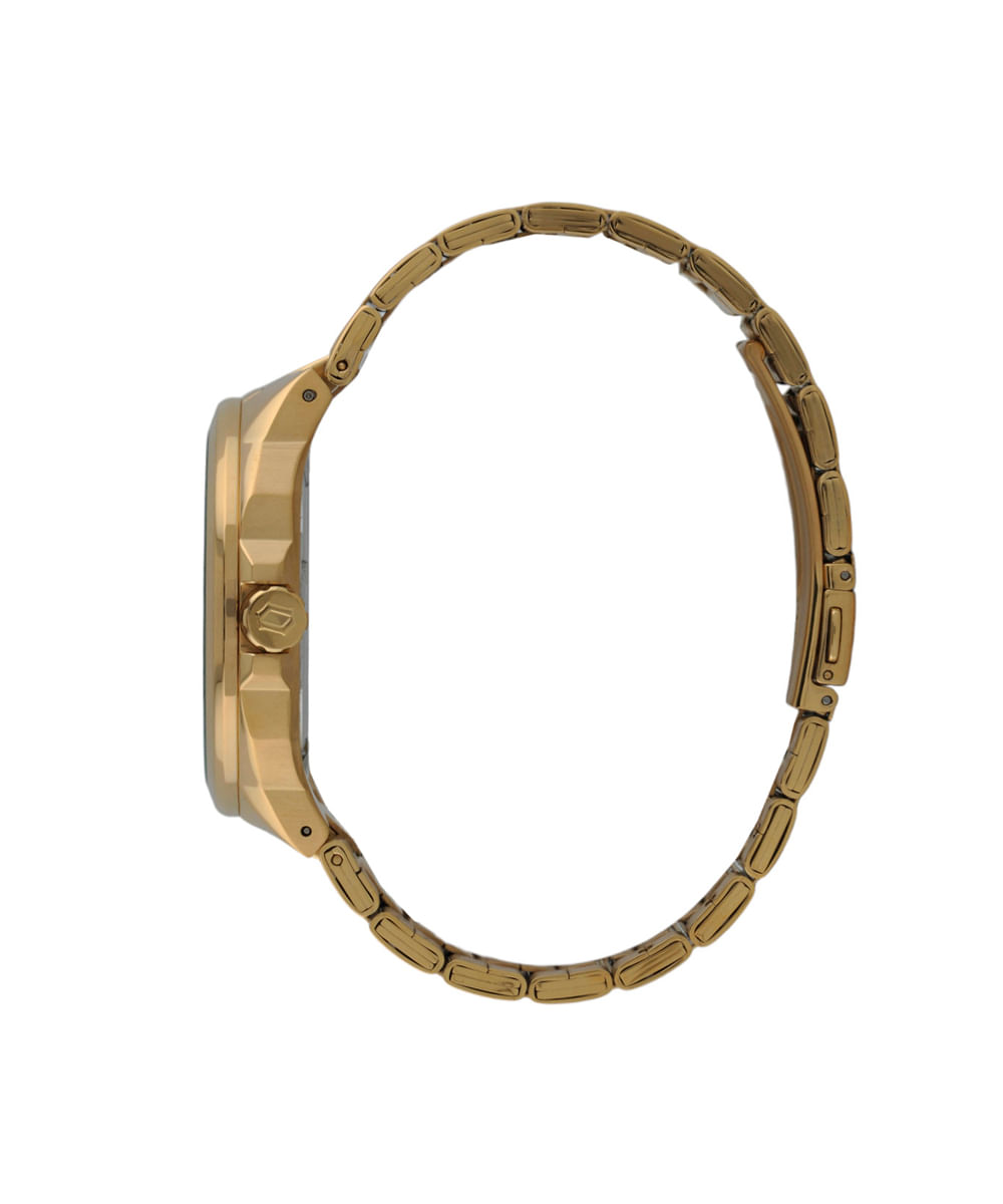 relógio masculino orient analógico calendário mgss1302p2kx dourado