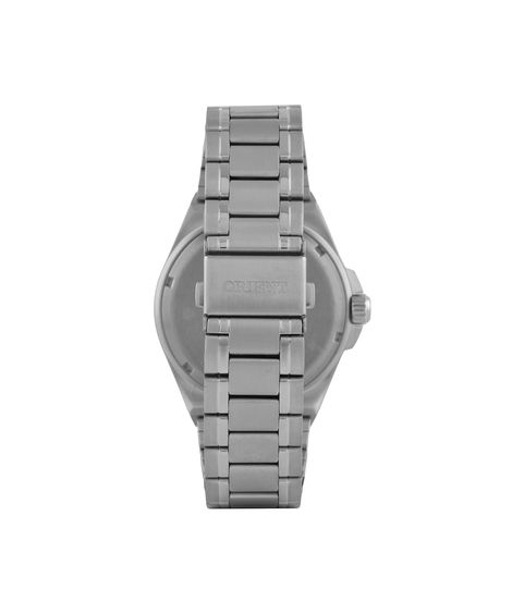 relógio masculino orient analógico calendário mbss1503d2sx prateado