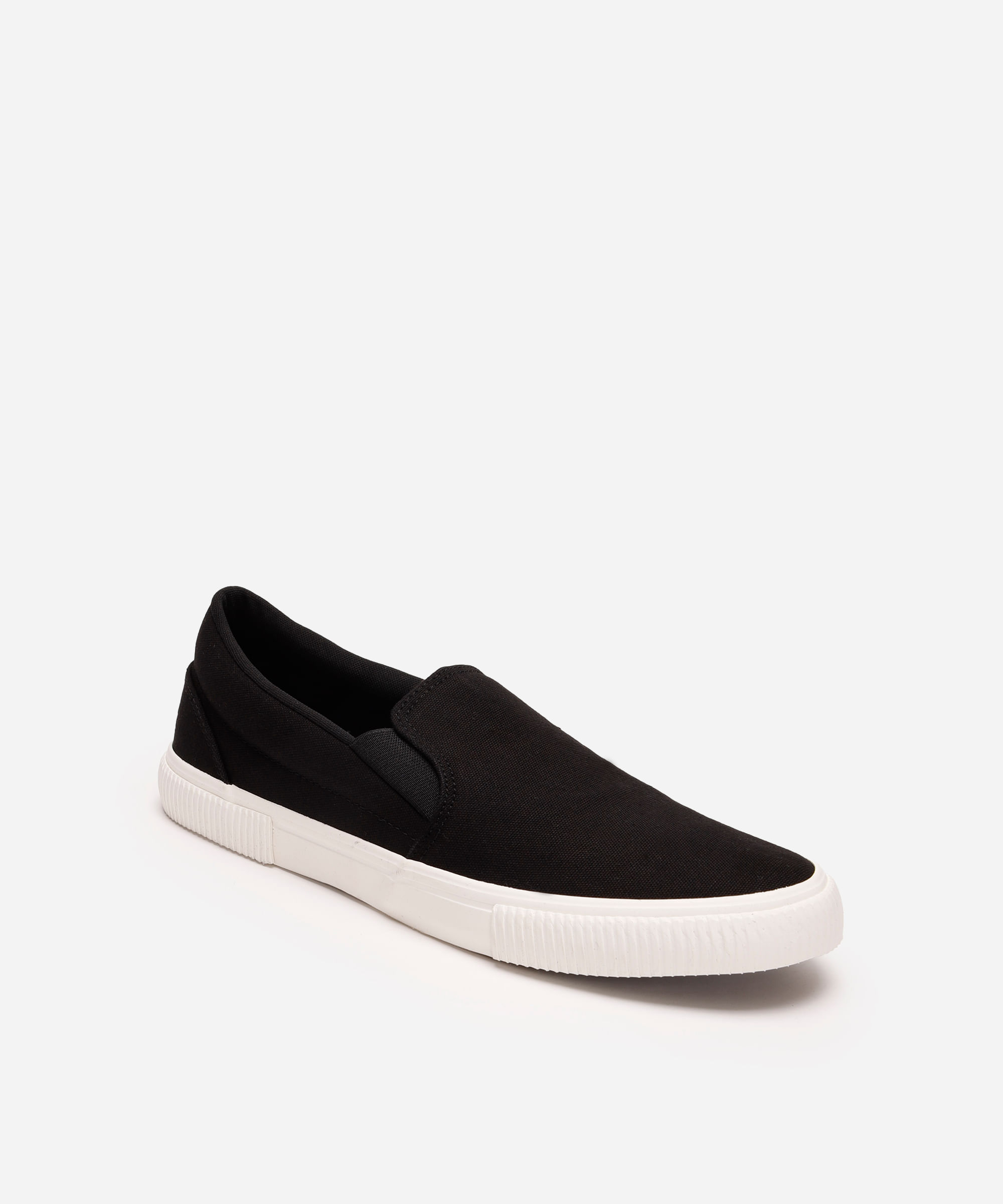 tênis slip on texturizado oneself preto