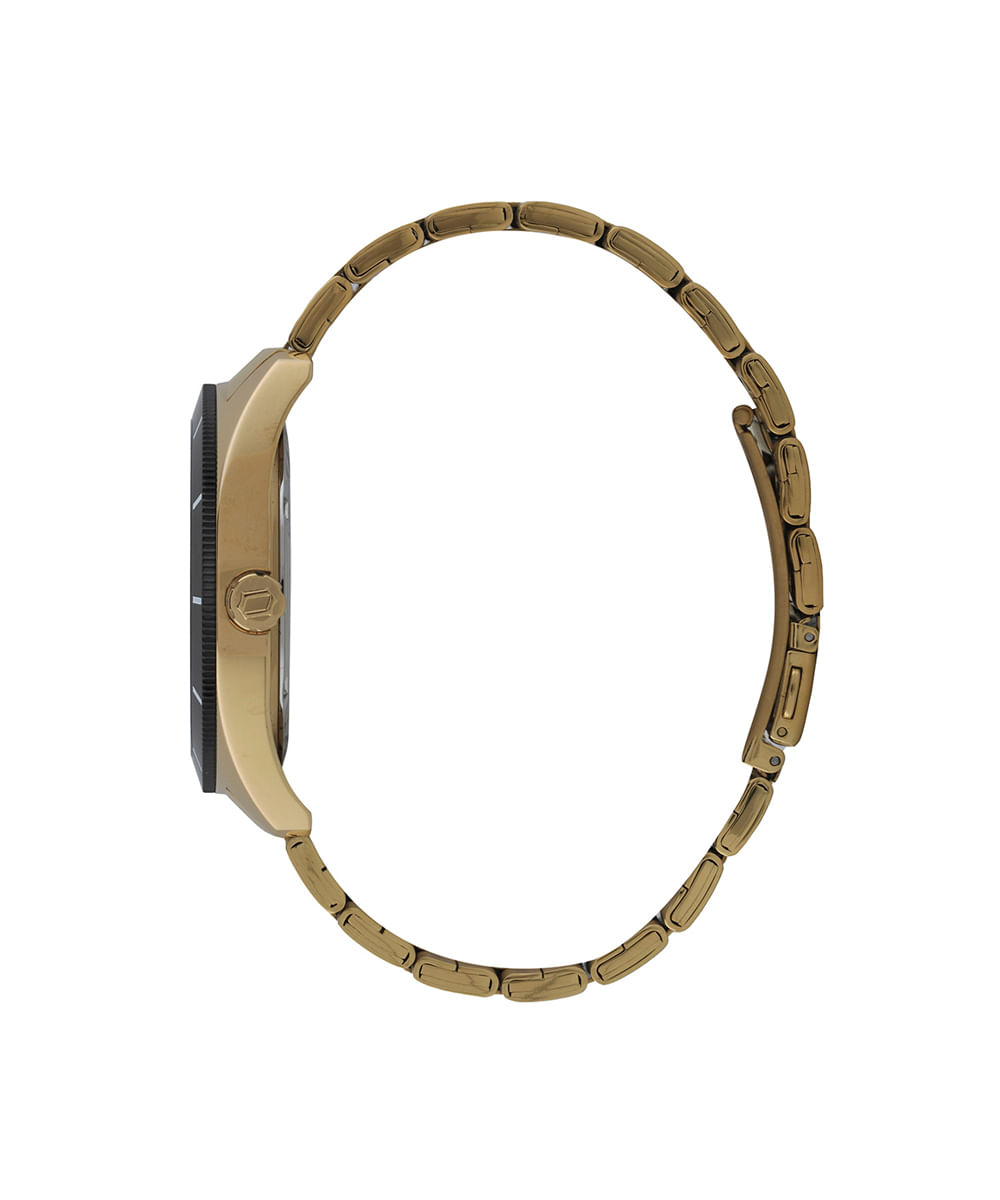 relógio masculino orient analógico calendário mgss1282p2kx dourado