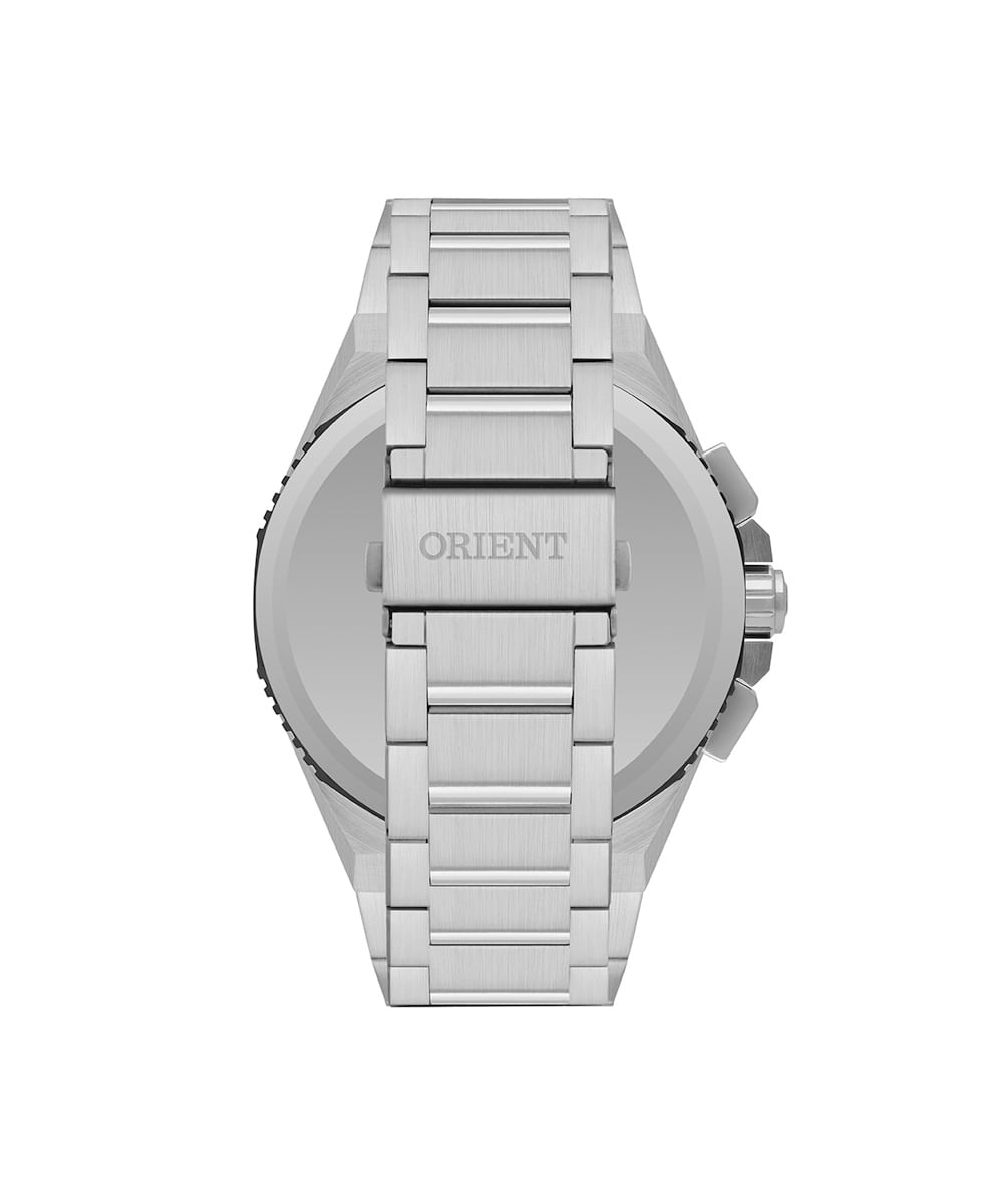 relógio masculino orient cronógrafo mbssc277g1sx prateado
