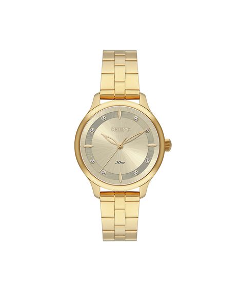 relógio feminino orient analógico fgss0240c1kx dourado