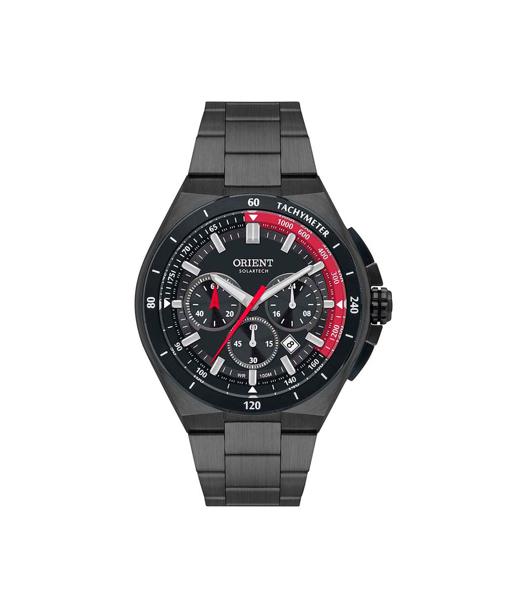 relógio masculino orient cronógrafo mpssc035g1px preto