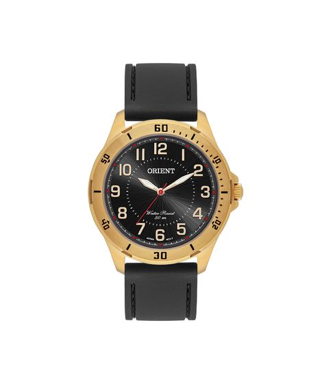 relógio masculino orient analógico mgsp0002p2px dourado