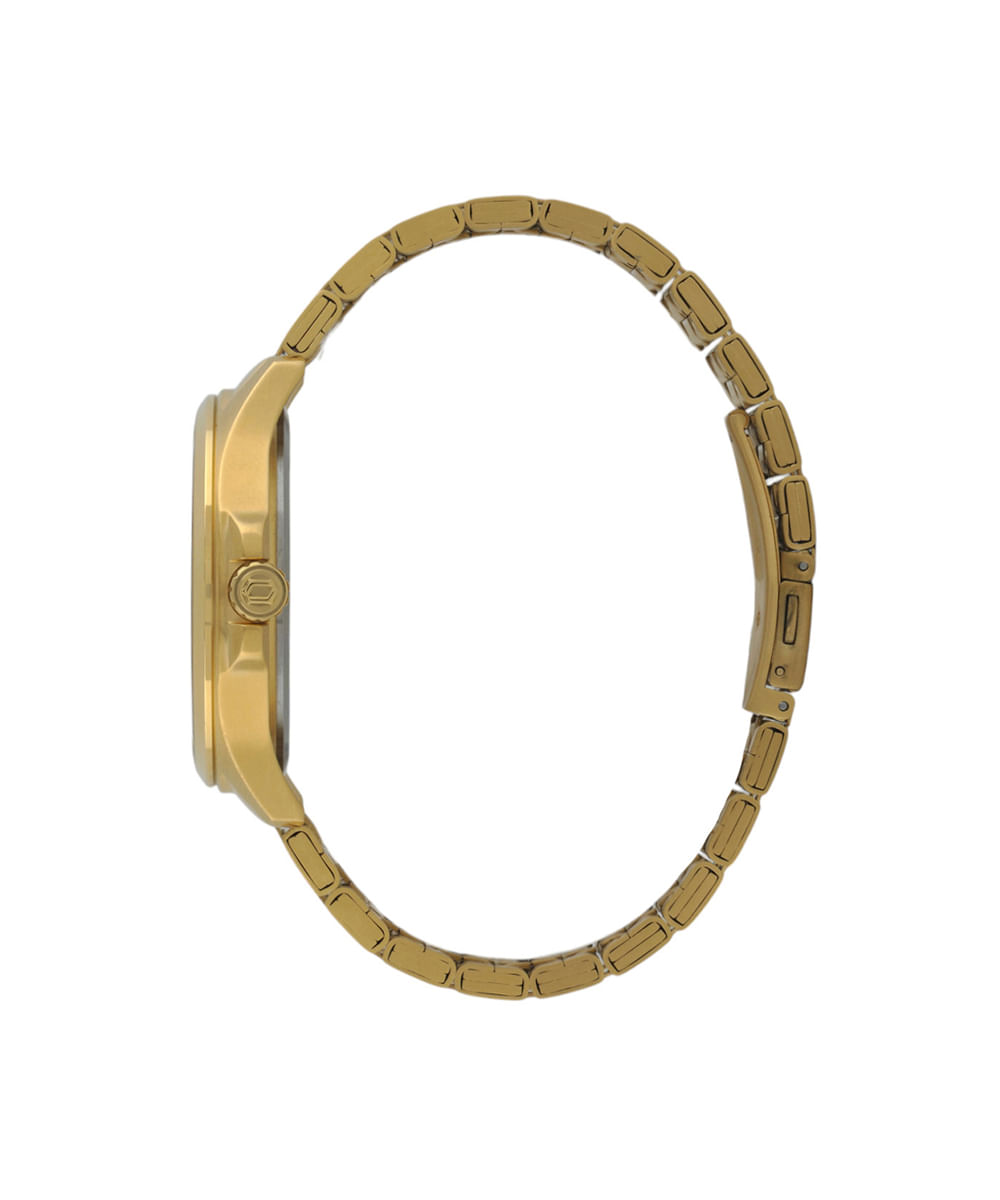relógio masculino orient analógico calendário mgss1296p2kx dourado