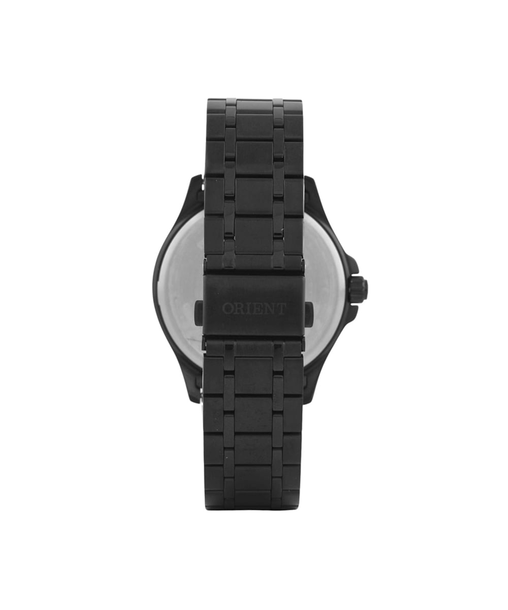 relógio masculino orient analógico calendário mpss1053p2px preto