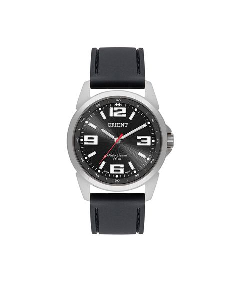 relógio masculino orient analógico mbsp0002p2px prateado