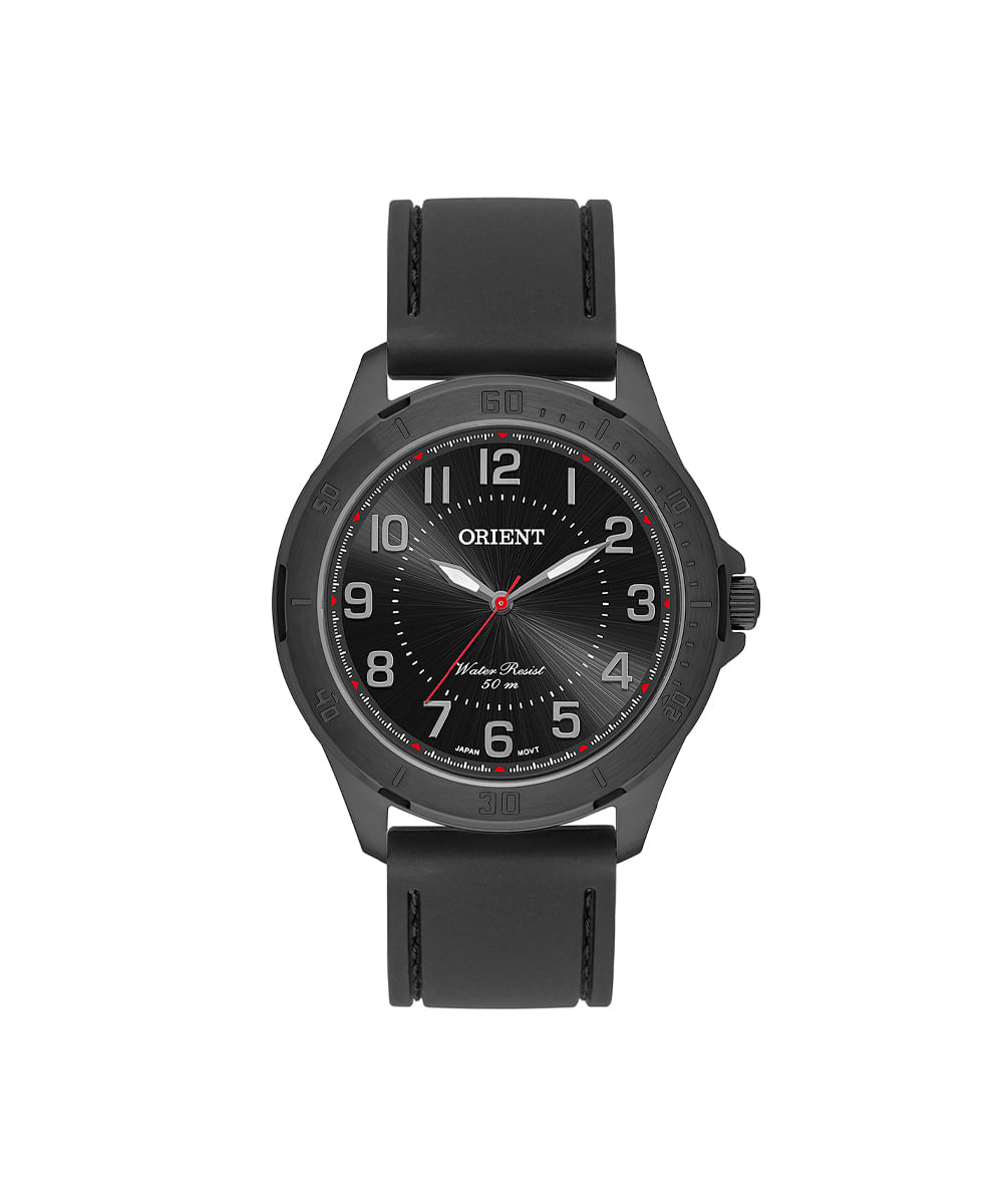 relógio masculino orient analógico mpsp0002p2px preto