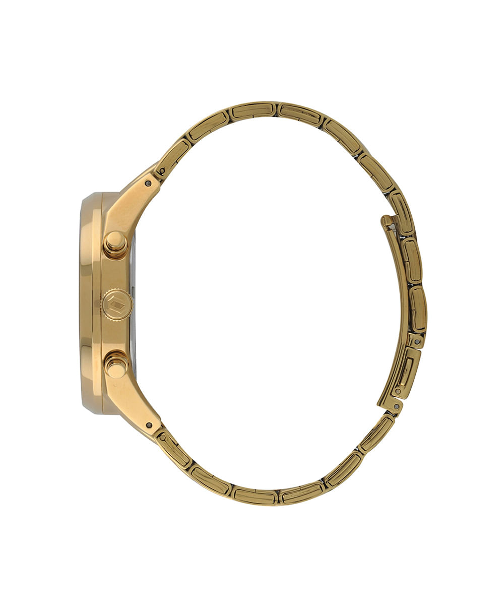 relógio masculino orient cronógrafo mgssc055p2kx dourado