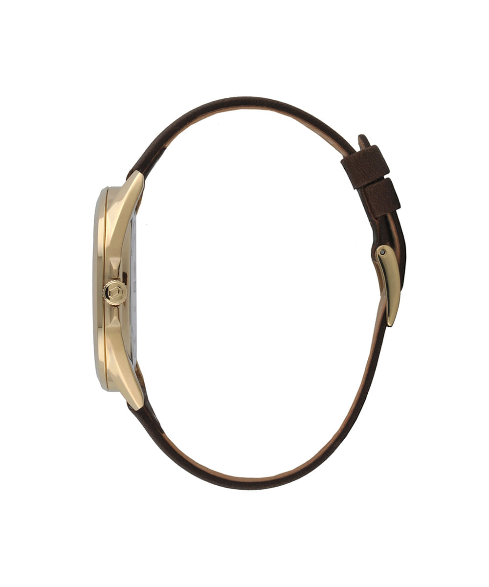 relógio masculino orient analógico mgsc0004d1nx dourado