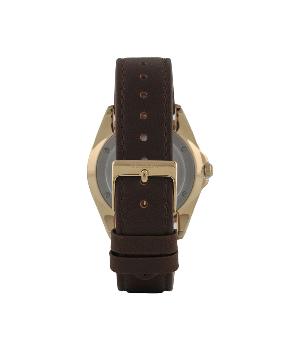 relógio masculino orient analógico mgsc0004d1nx dourado