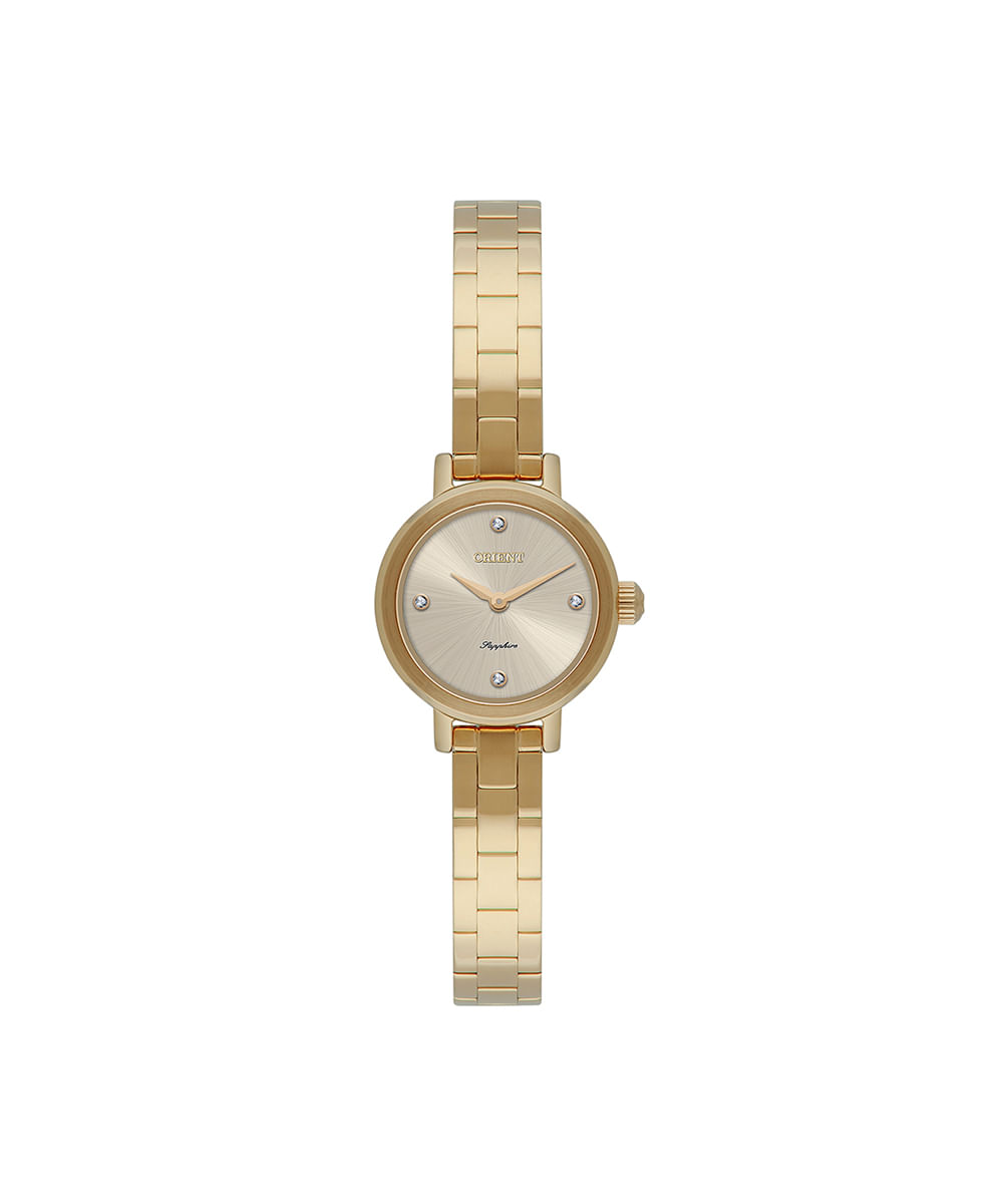 relógio feminino orient analógico fgss0243c1kx dourado
