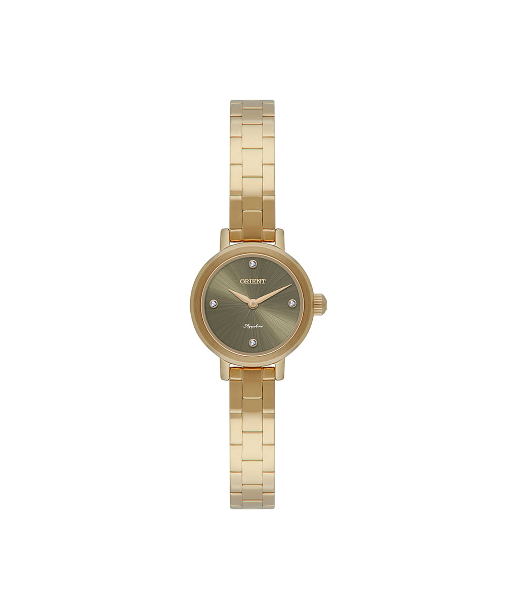 relógio feminino orient analógico fgss0243e1kx dourado
