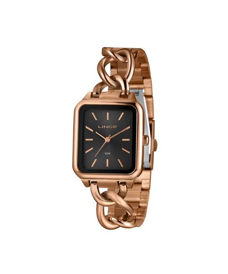 relógio feminino lince analógico lqr4825l30p1rx rosa
