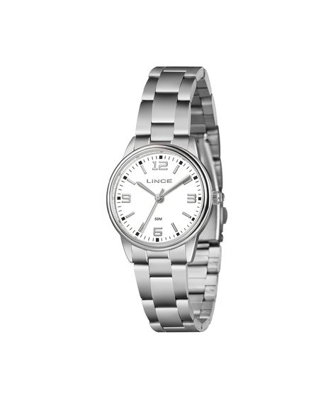 kit relógio feminino lince analógico lrmm026l32b2sx-pj prateado