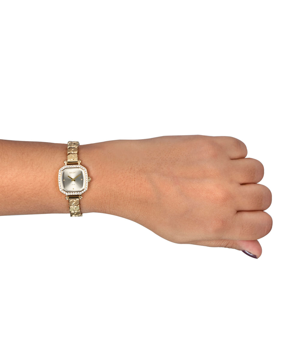 relógio feminino orient analógico lgss0062c1kx dourado