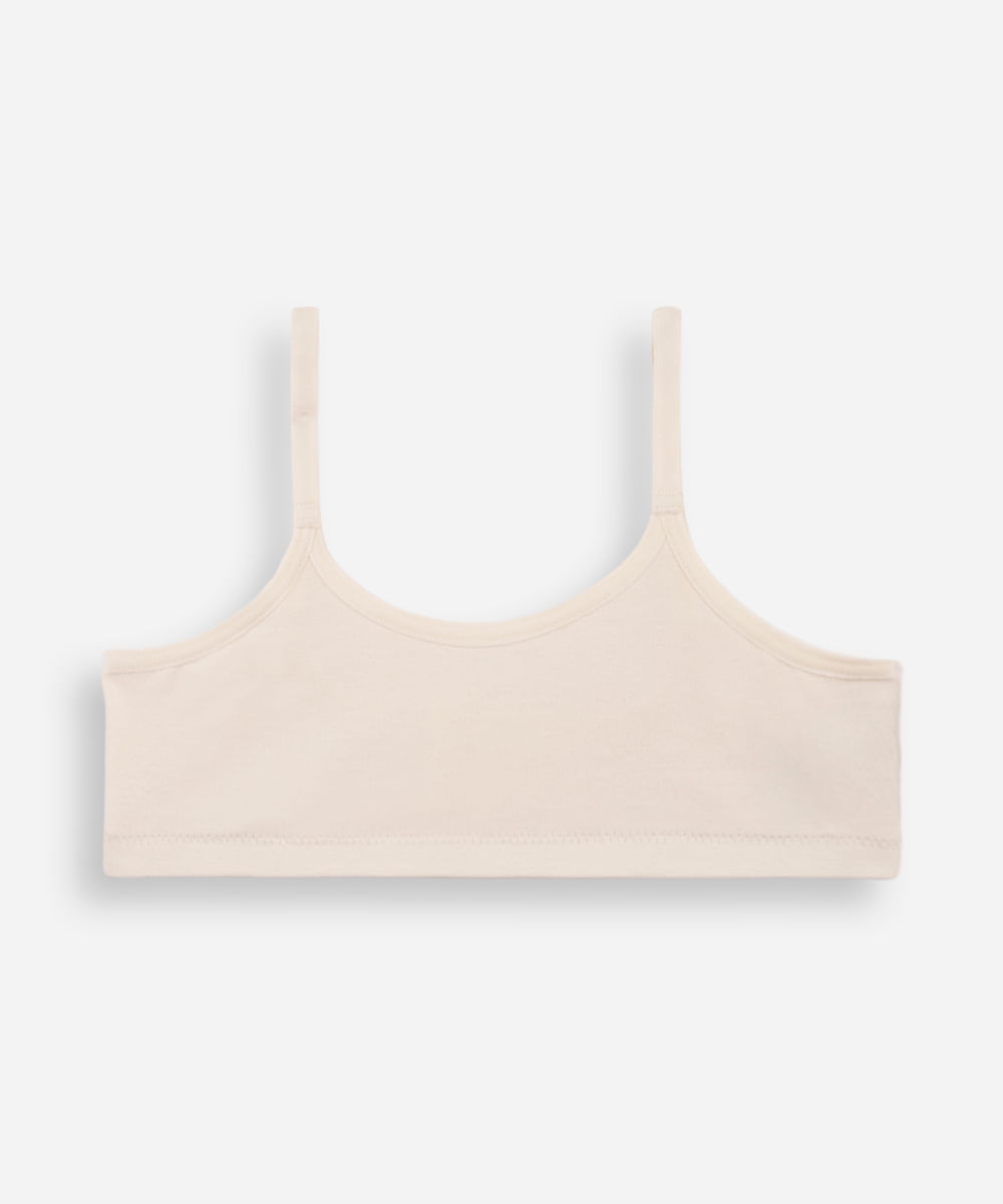 kit de 2 sutiãs infantil top delrio colorido