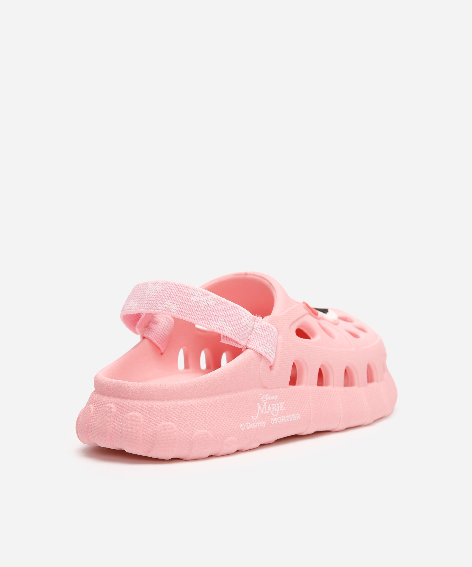 babuche infantil gatinha marie com glitter grendene rosa