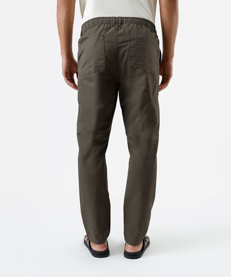 calça masculina relaxed jogger verde