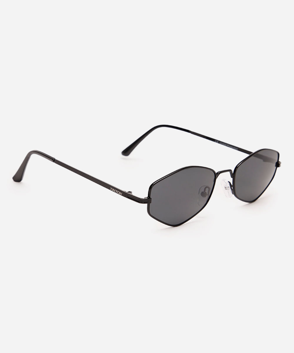 óculos de sol oval triton preto