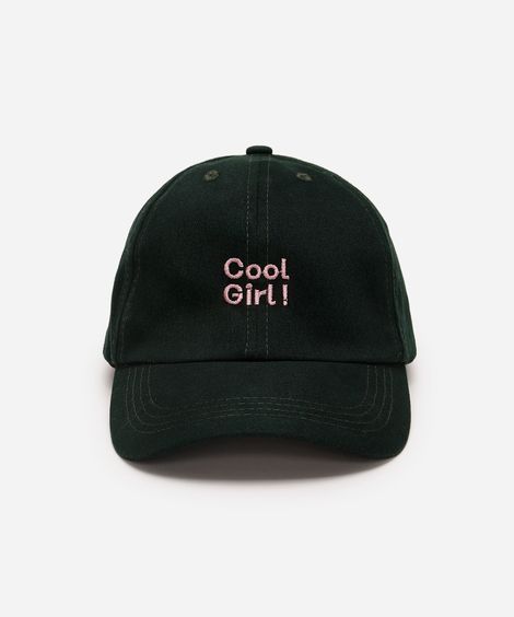 boné de sarja cool girl! verde