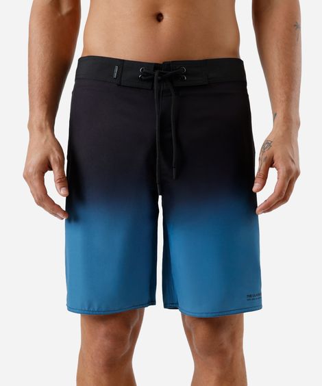 short boardshort masculino degradê azul