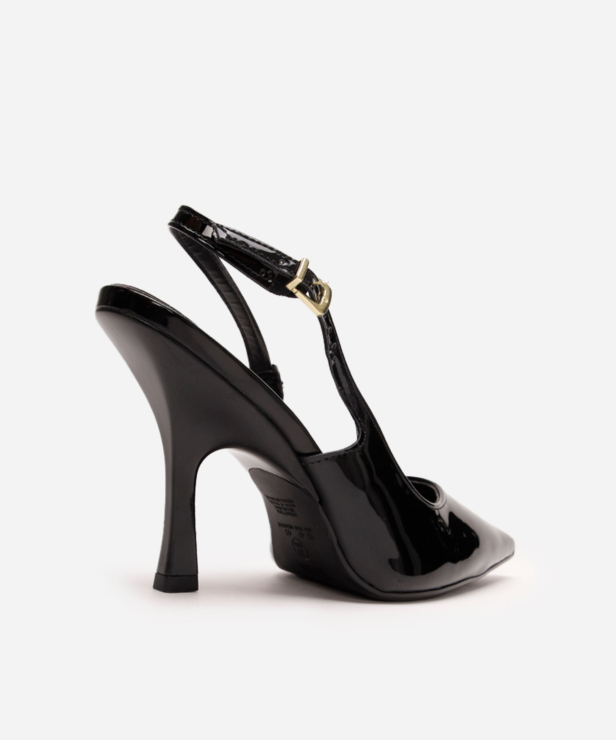 scarpin bico fino salto fino vizzano preto