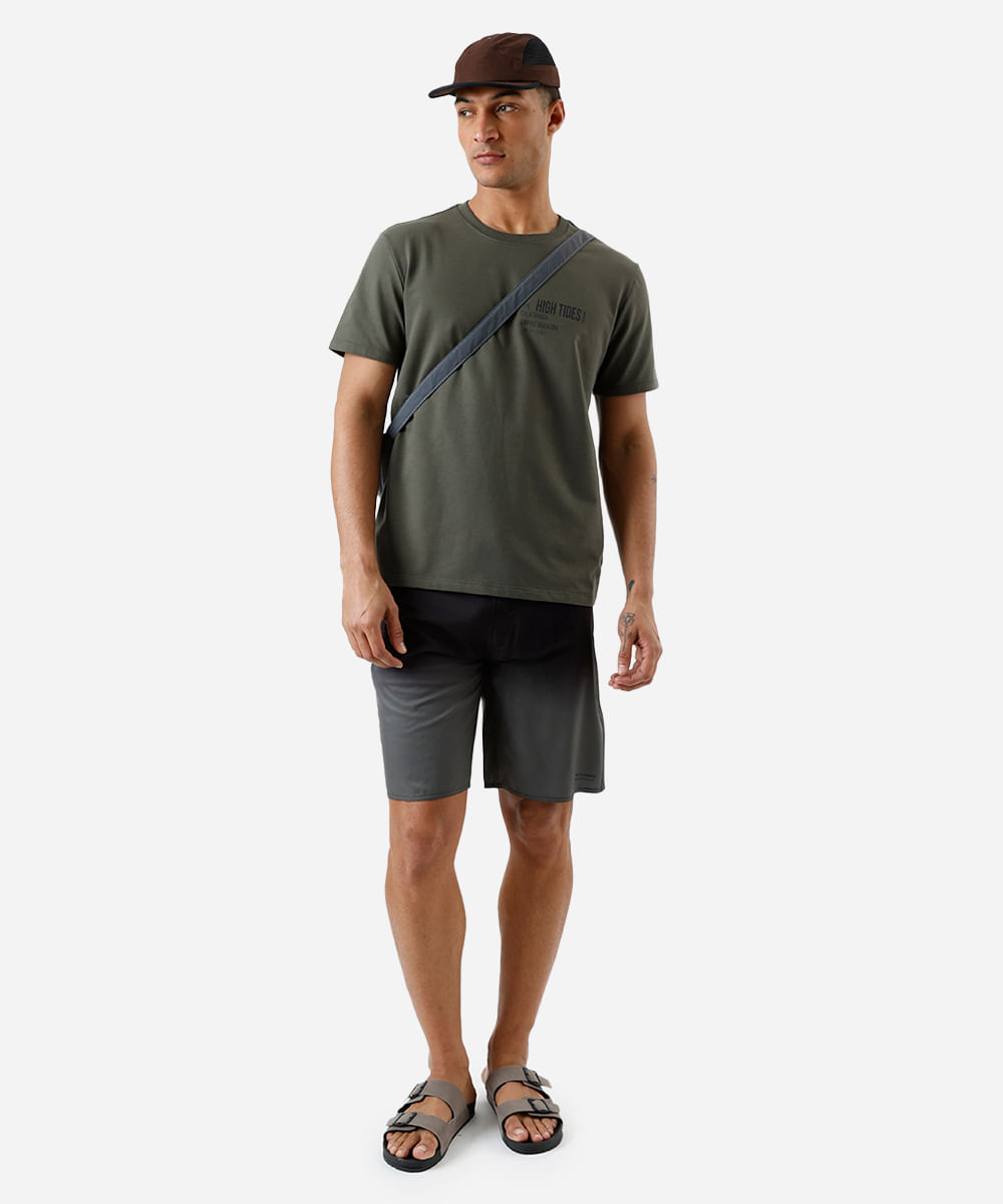 camiseta masculina photoprint surf dimensões verde