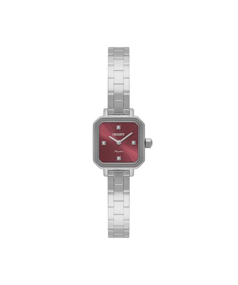 relógio feminino orient analógico lbss0090w1sx prateado
