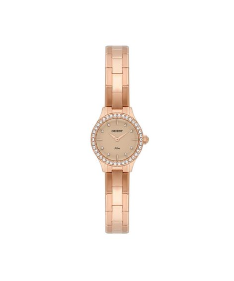 relógio feminino orient analógico frss0120r1rx rosa
