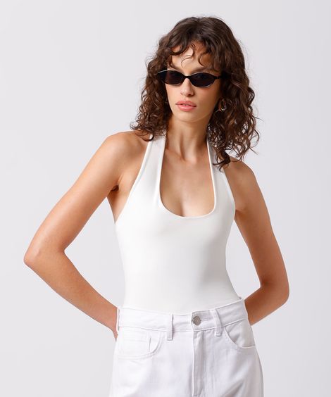 blusa feminina frente única mindset branca