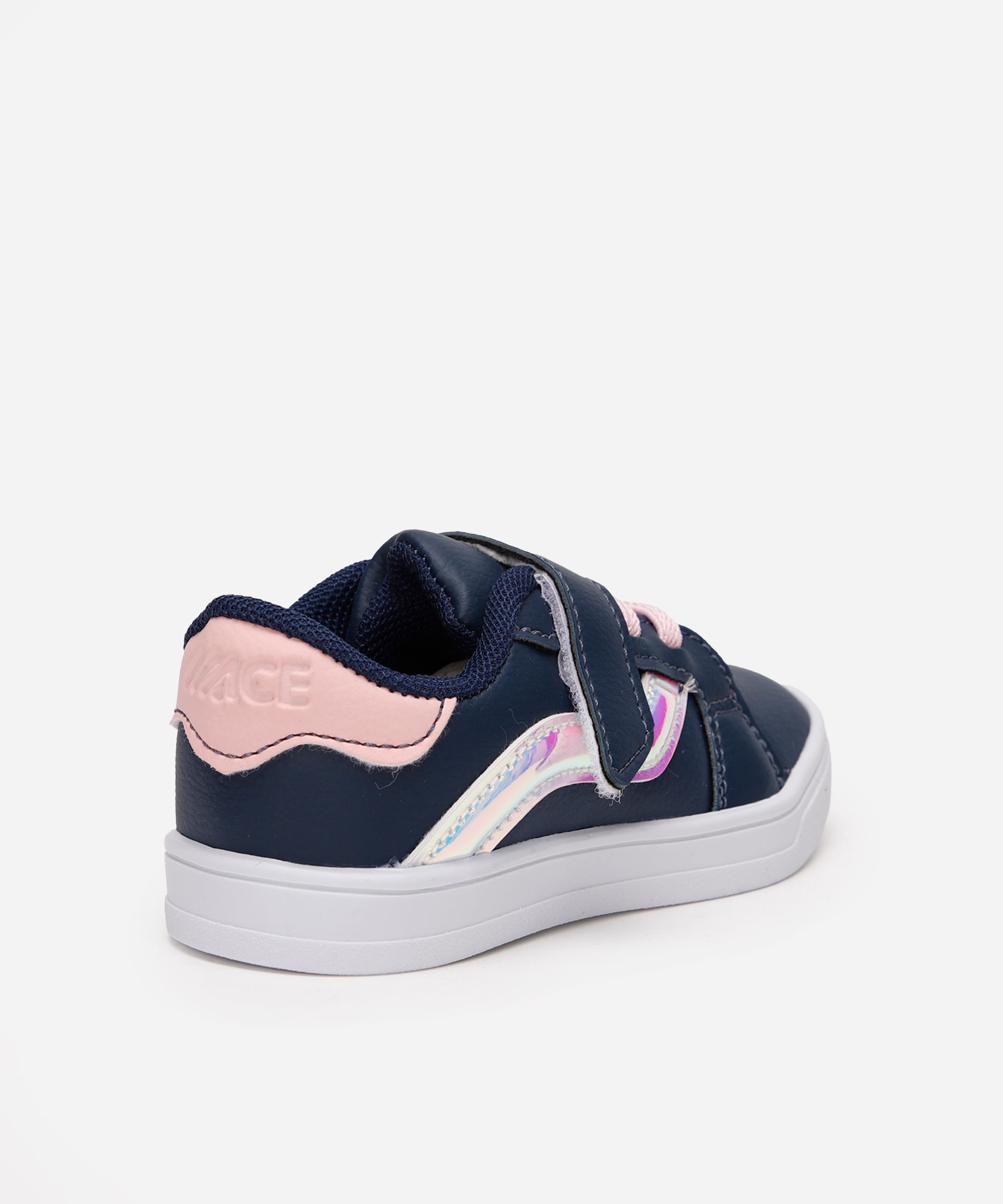 tênis infantil com velcro azul