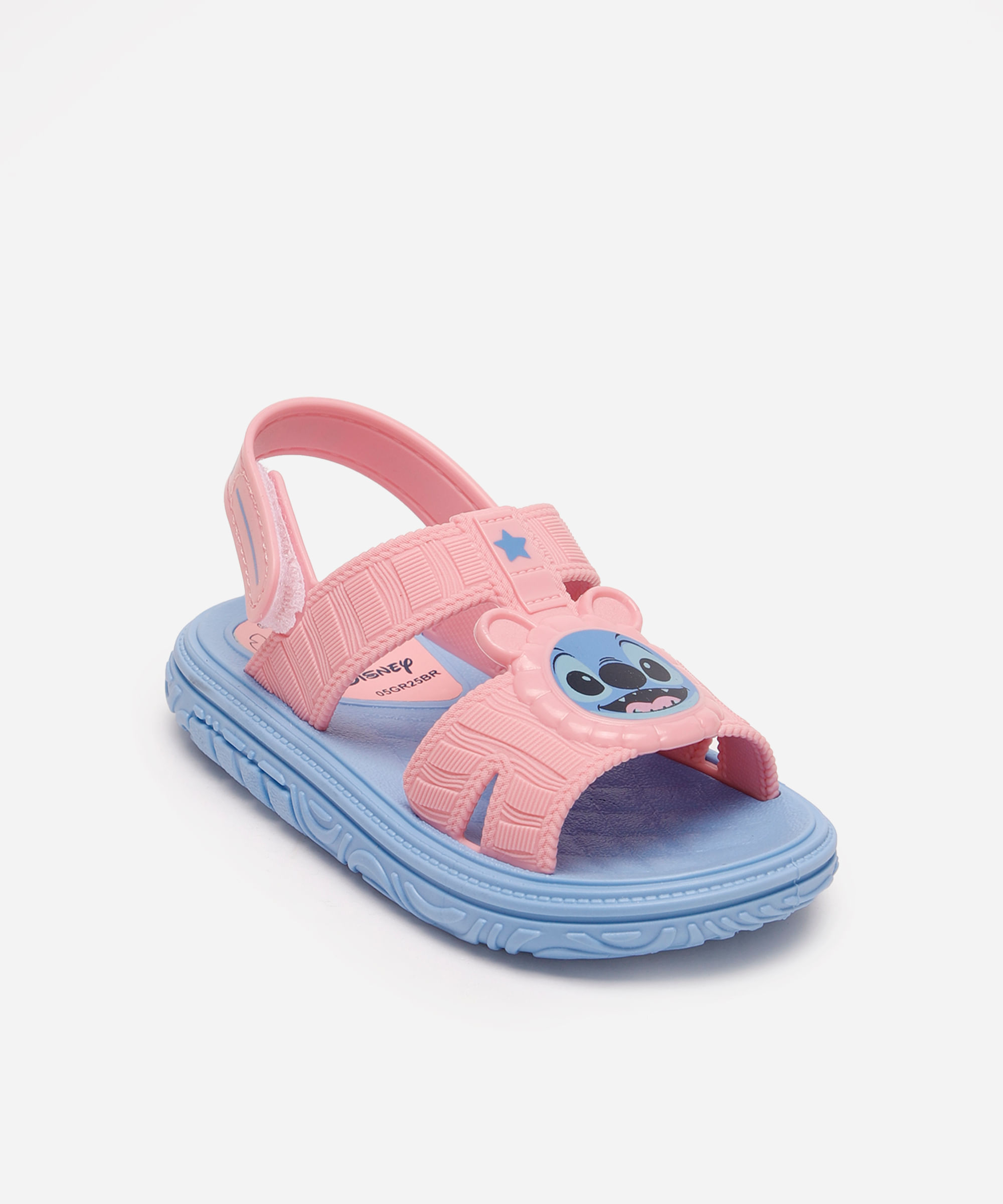 sandália grendene infantil com mochila stitch azul