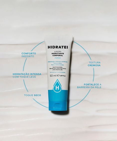loção corporal hidratei hidratante 200ml