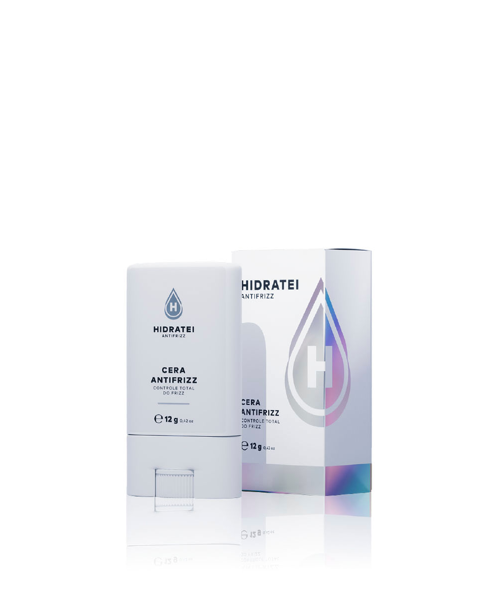 cera bastão hidratei antifrizz 12g